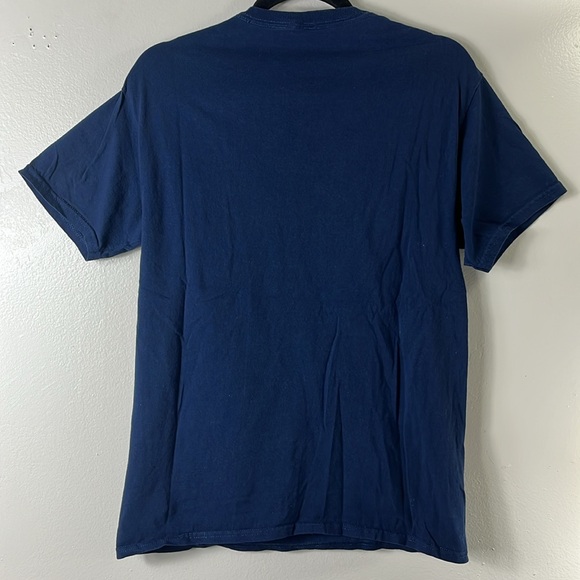 Disney Minnie blue/red polkadot print tee shirt women’s size M - Picture 4 of 7